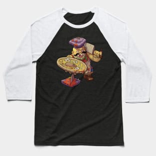 Pizzaface the crazed Pizza Chef. Baseball T-Shirt